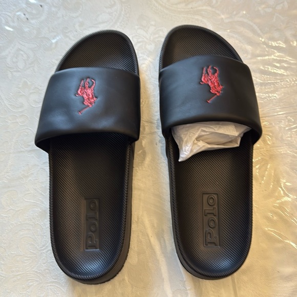 Mens Polo Slides size 12 Brand new in box - Picture 1 of 5